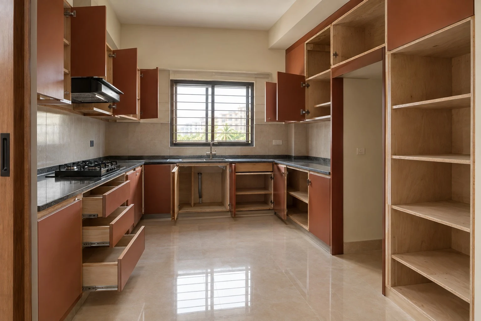 Modular Kitchen Carcass