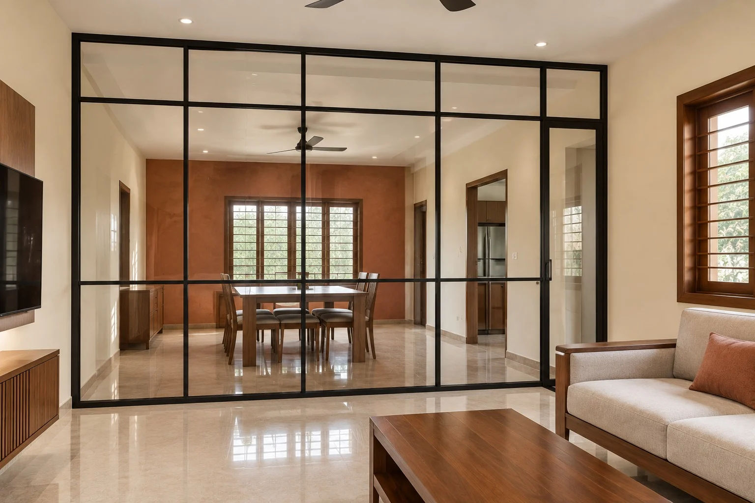 Framed Partition