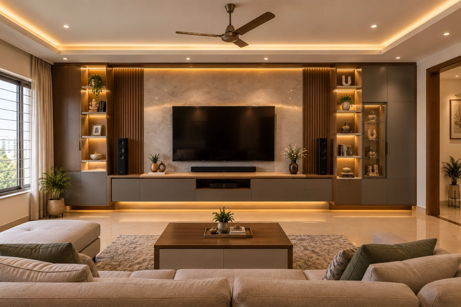 Full Entertainment Wall