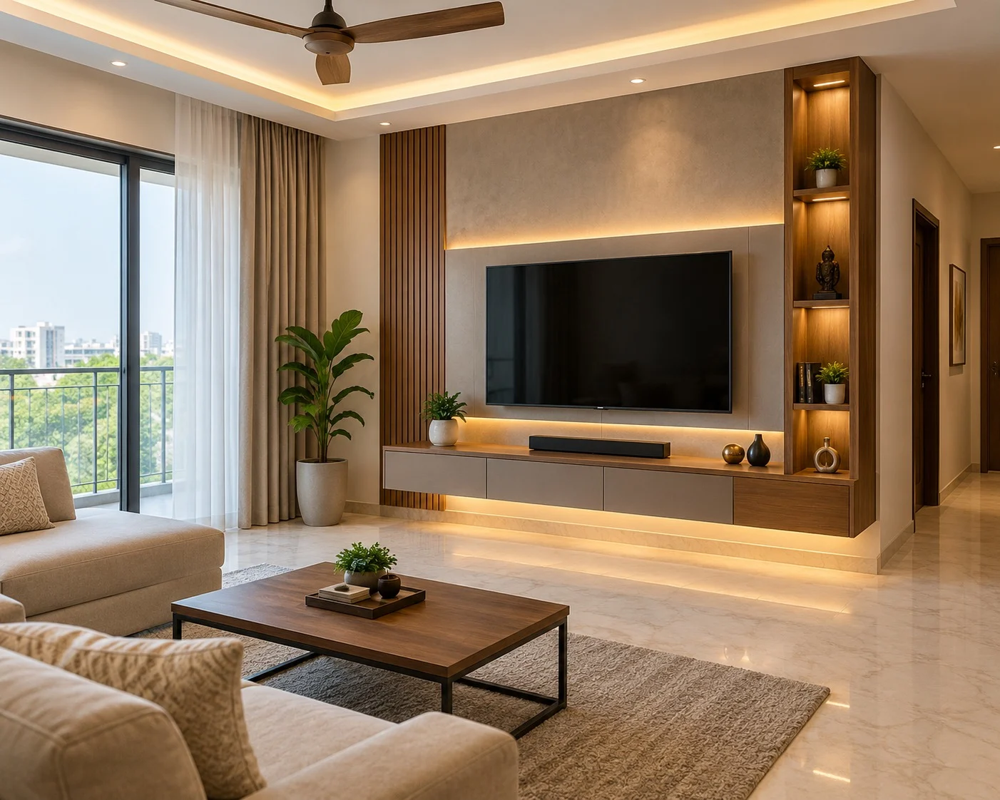 Wall-Mounted TV Unit