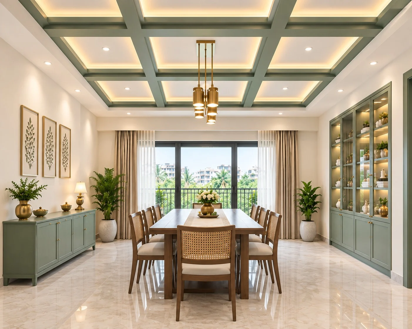 Coffered False Ceiling