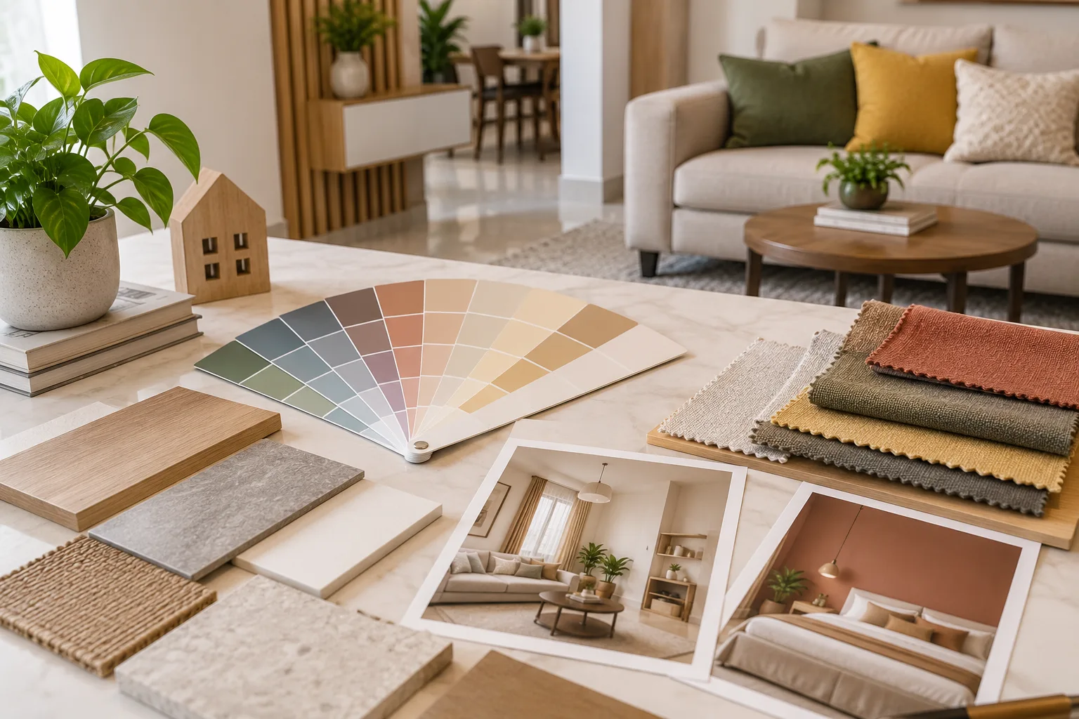 Colour palette for home interiors