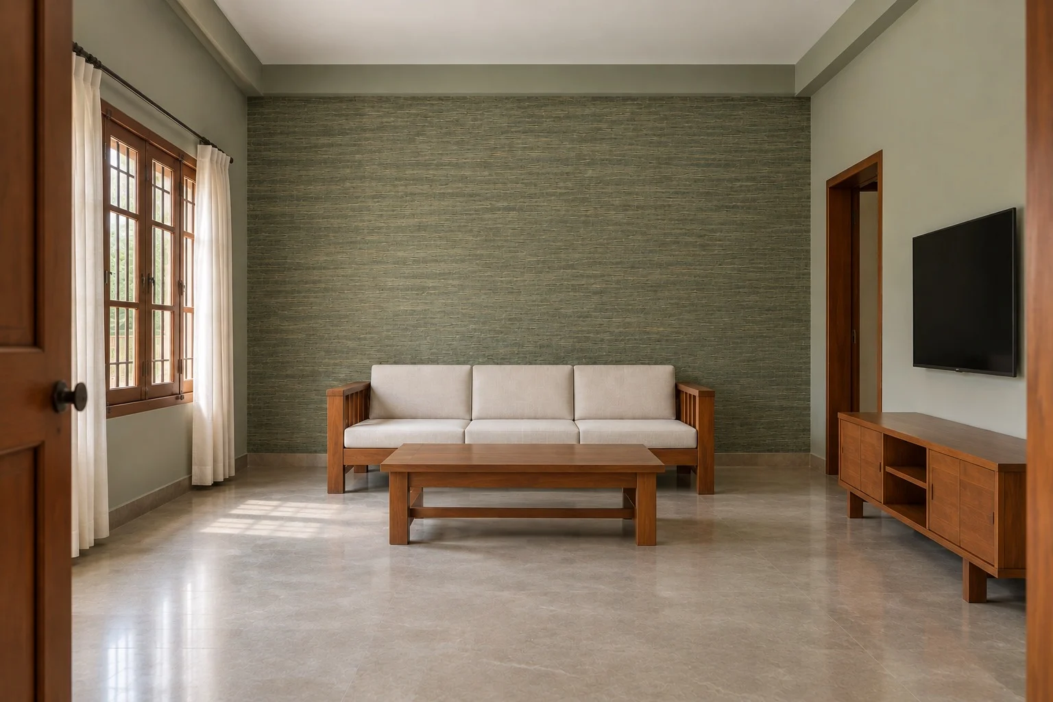 Grass Cloth Wallpaper