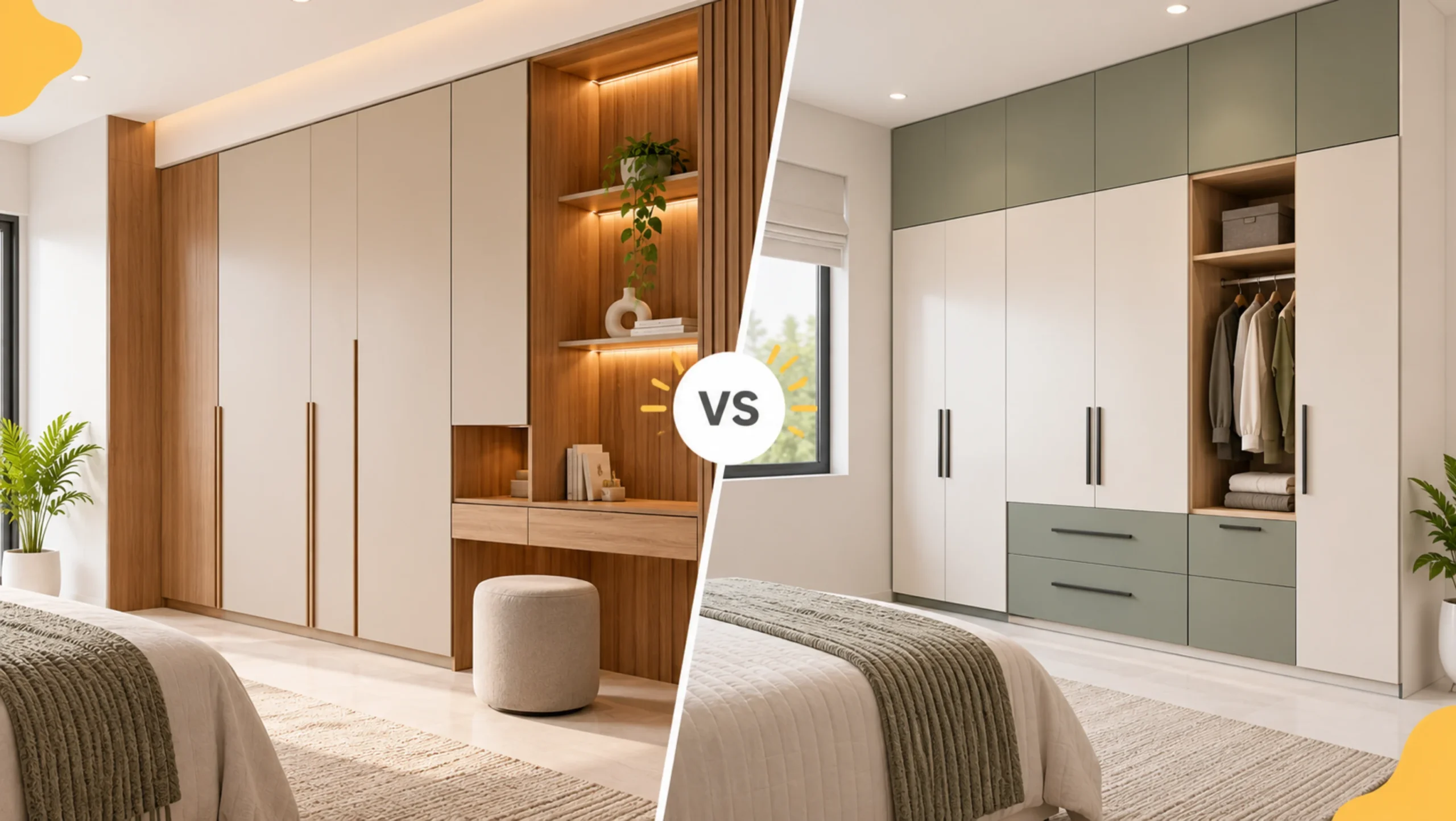 Bespoke vs modular interiors comparison for Chennai homes