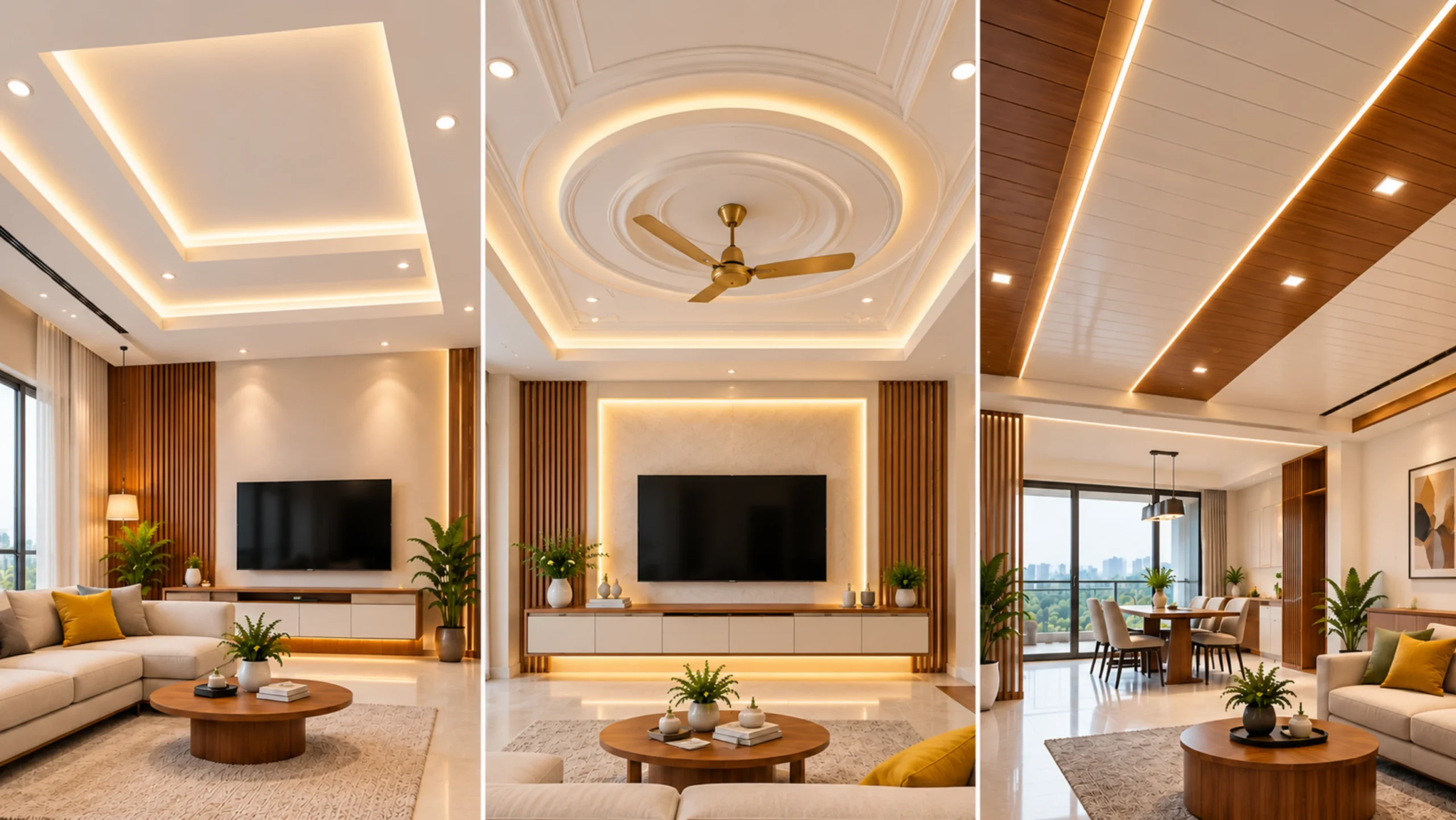 Gypsum vs POP vs PVC false ceilings for Chennai homes